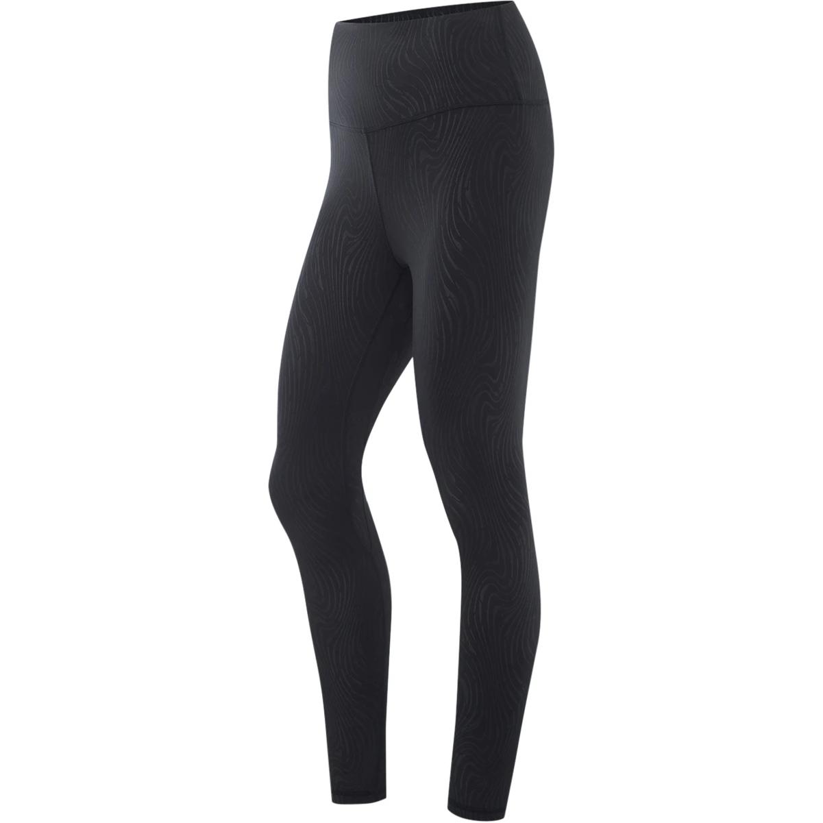 

Спортивные брюки LiNing Fitness Series женские, черные, с тиснением