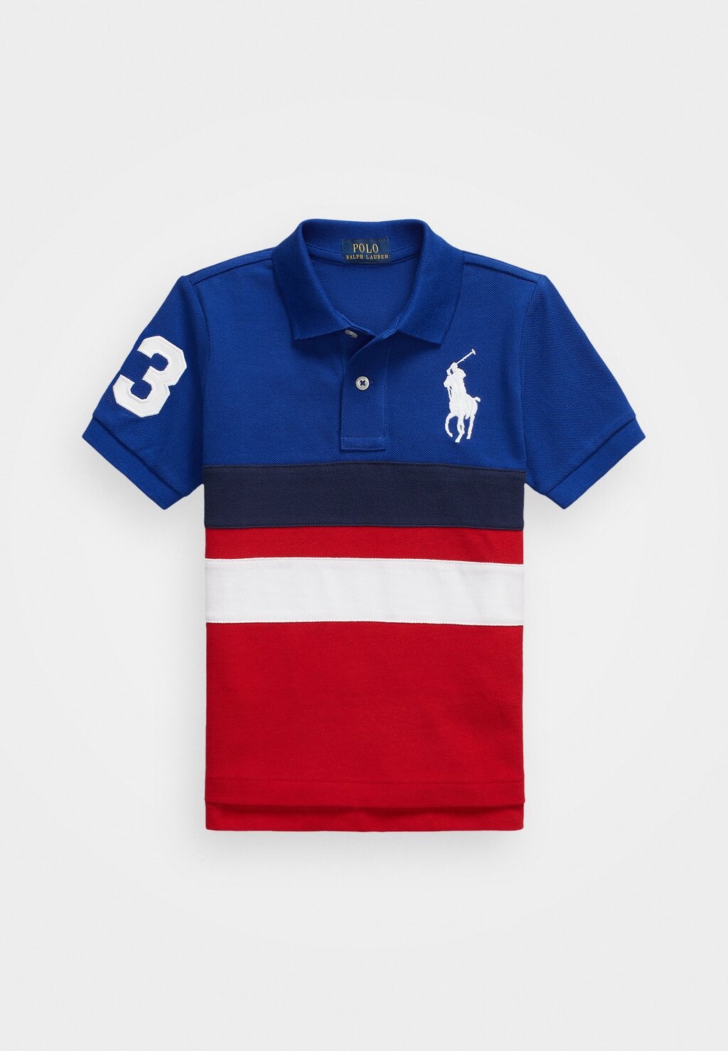 

Рубашка поло BIG PONY COTTON MESH POLO SHIRT Ralph Lauren, разноцветный