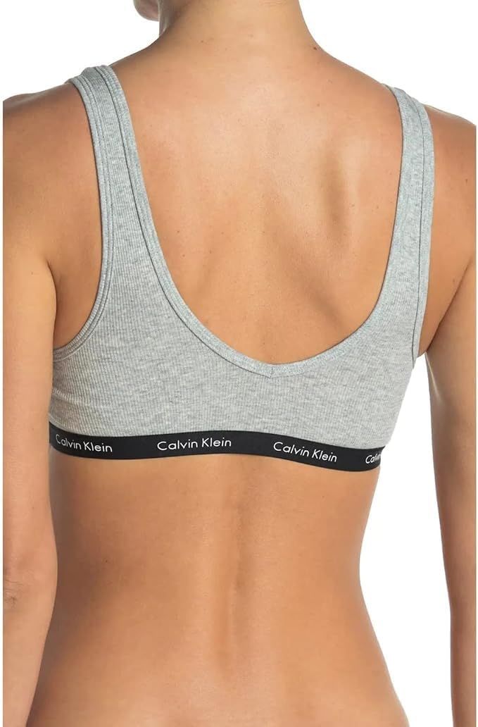 Женский бюстгальтер-бралетт Calvin Klein Ck One Cotton Lightly Lined Wirefree, H_G(Qp2296-020)/B — фото 2