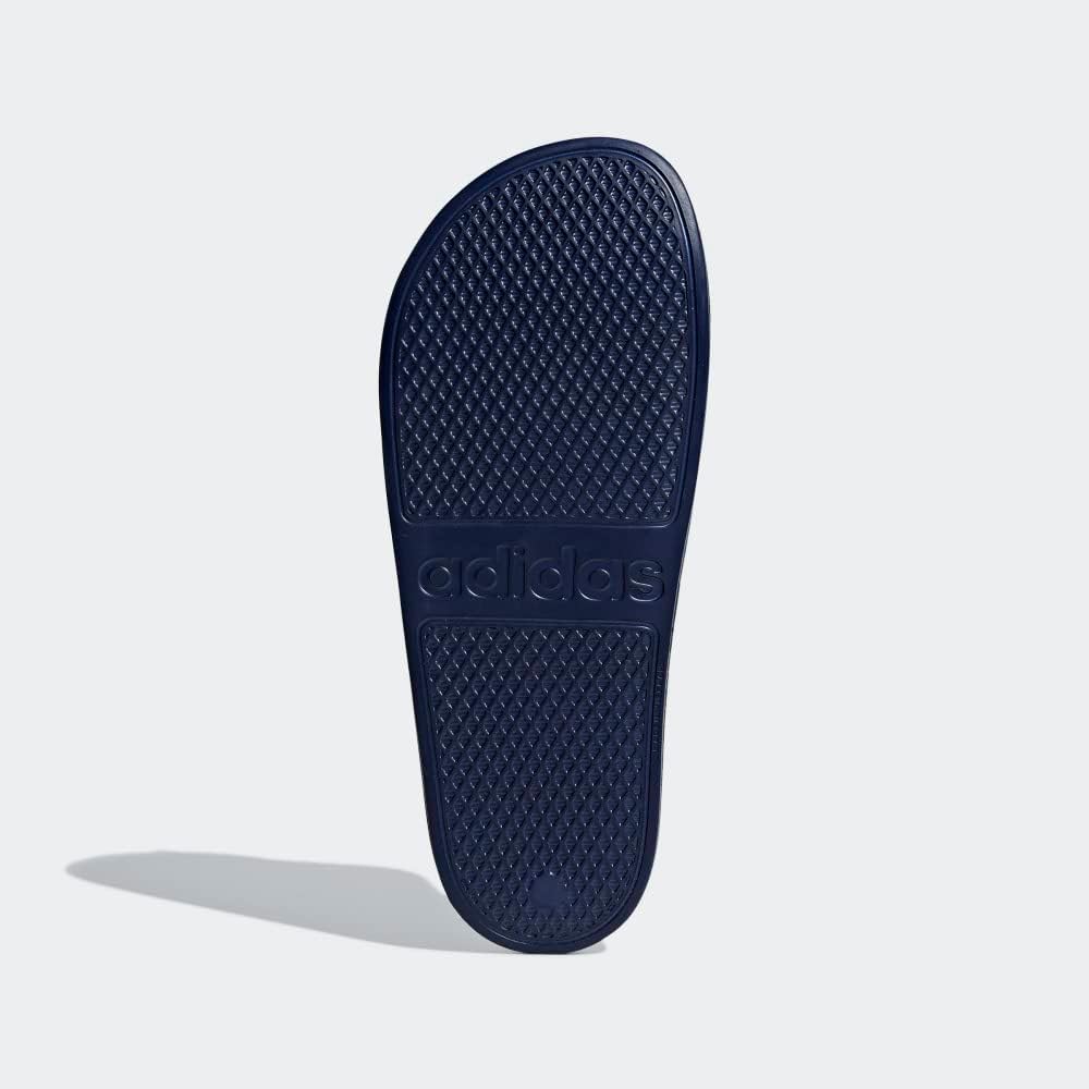 Сандалии adidas Adilette Aqua для взрослых, унисекс, белый/синий/темно-синий — фото 4