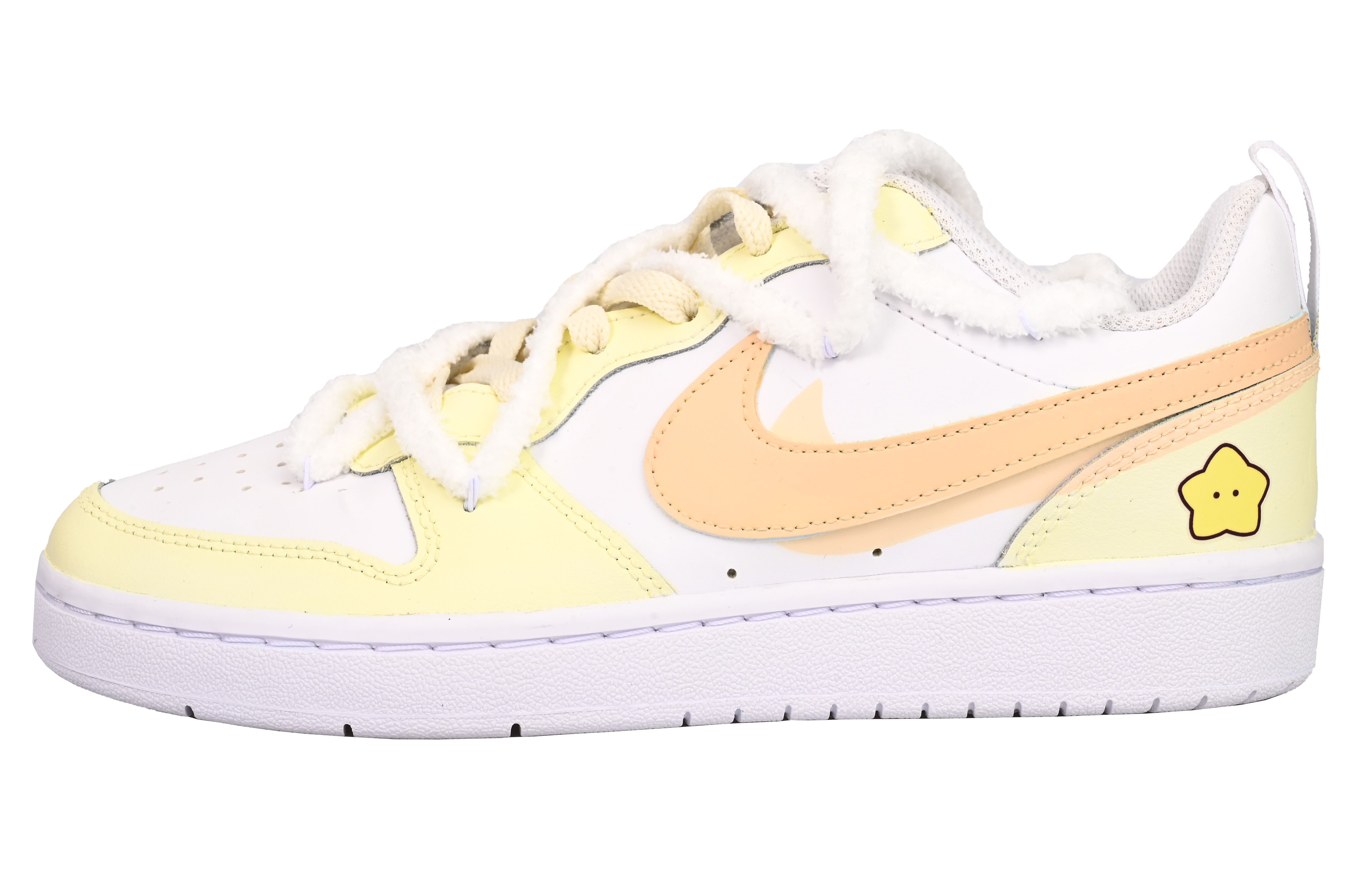 

Обувь для скейтбординга Court Borough для детей, начальная школа Nike, цвет Light Yellow