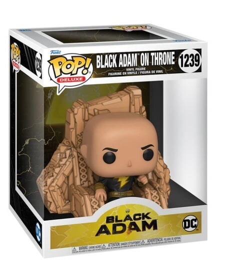 

Funko POP! Делюкс, Коллекционная фигурка, Черный Адам, Черный Адам на троне