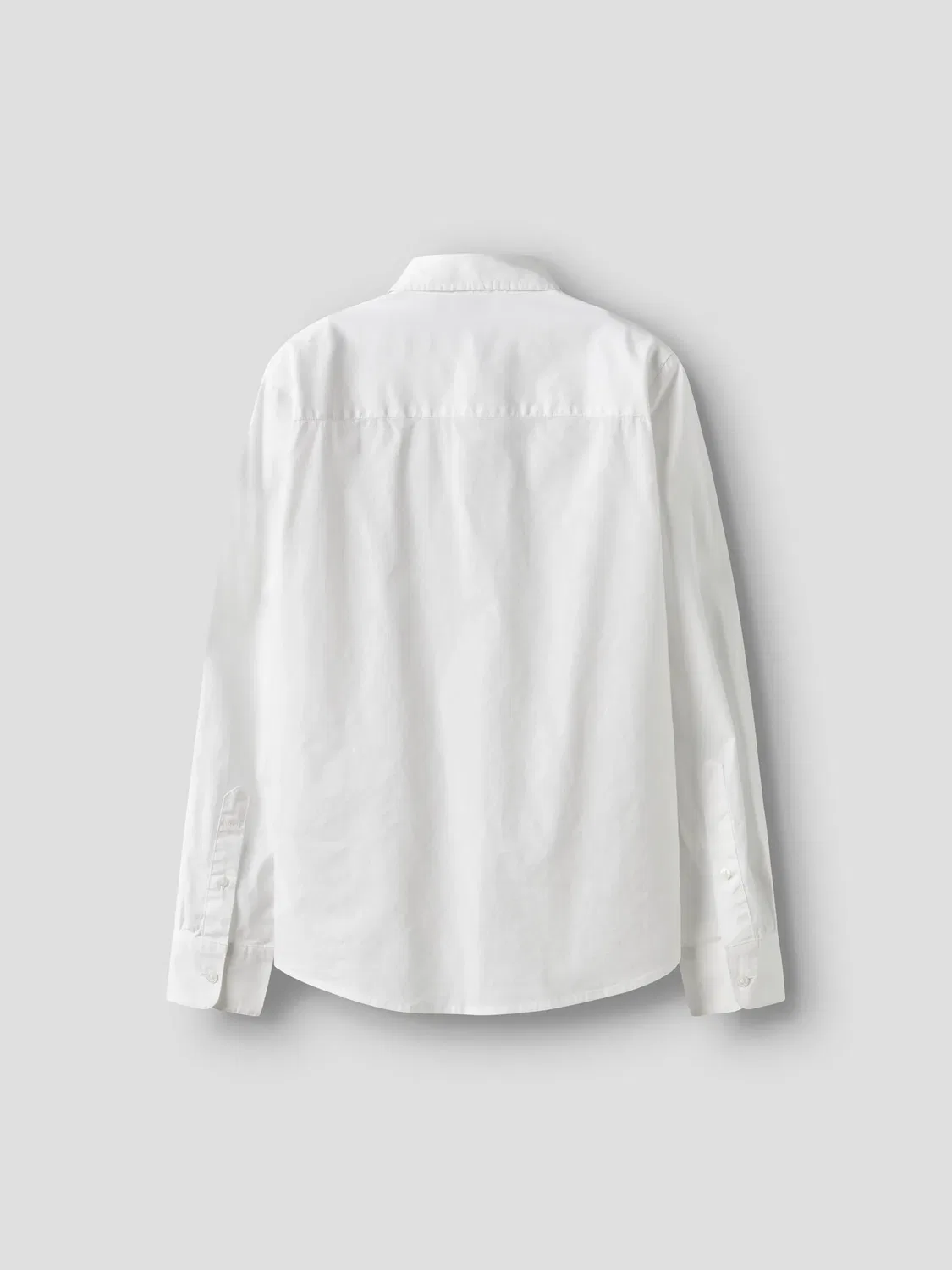 Рубашка slim fit, Name it, bright white — фото 2
