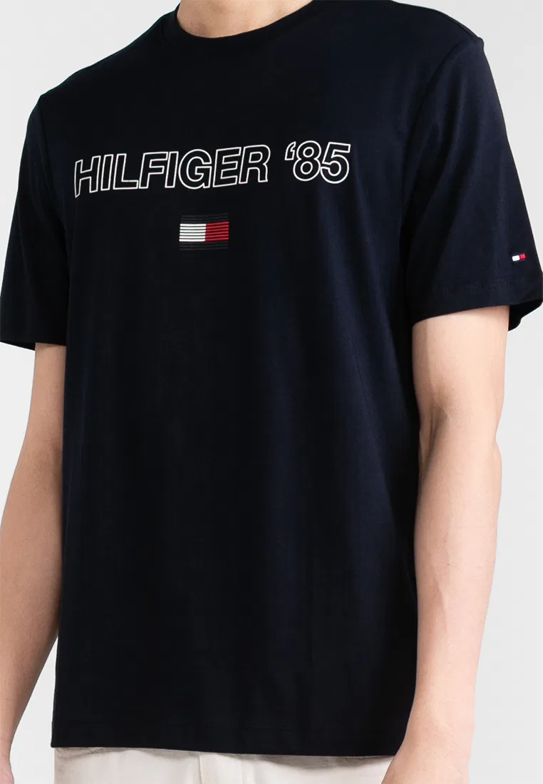 Футболка с коротким рукавом, Hilfiger 85, Tommy Hilfiger, цвет Desert Sky — фото 3