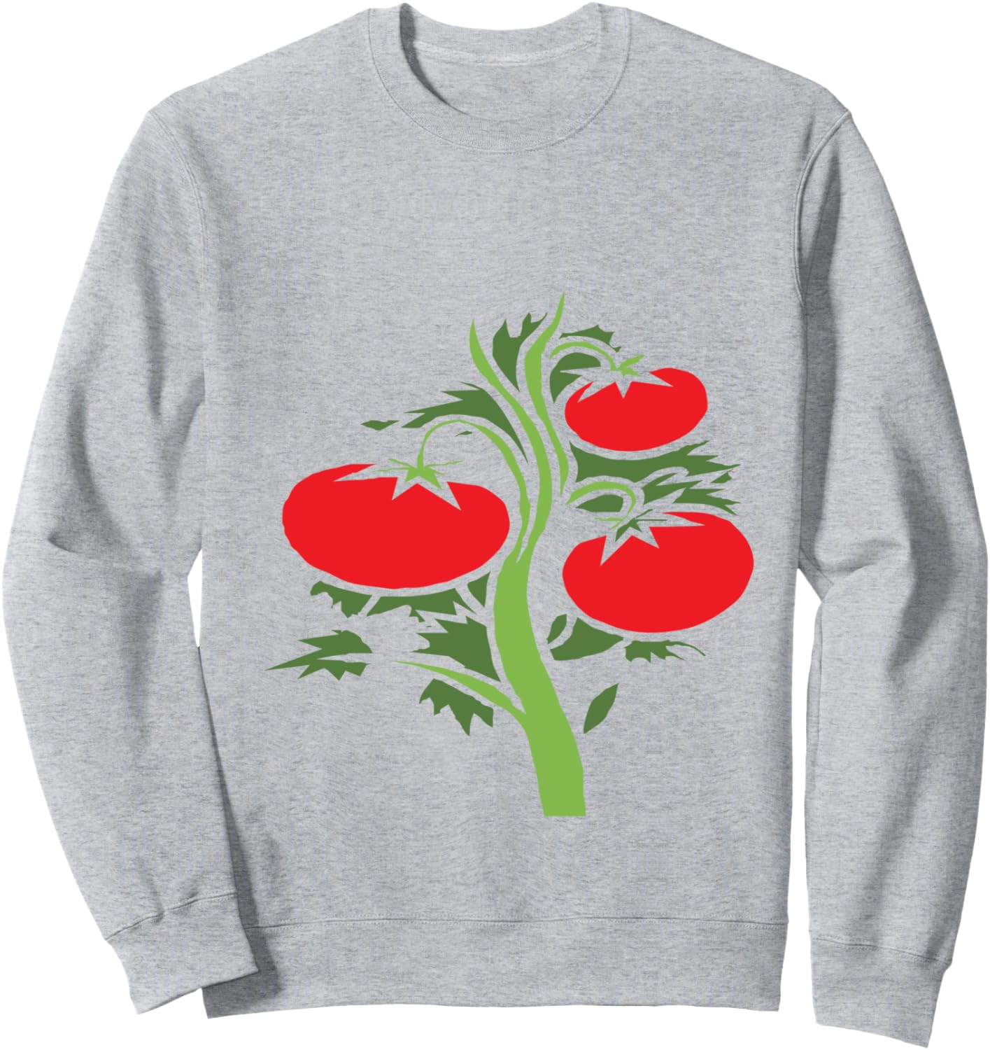 

Толстовка с изображением томатного садового растения Fashion Tees, серый