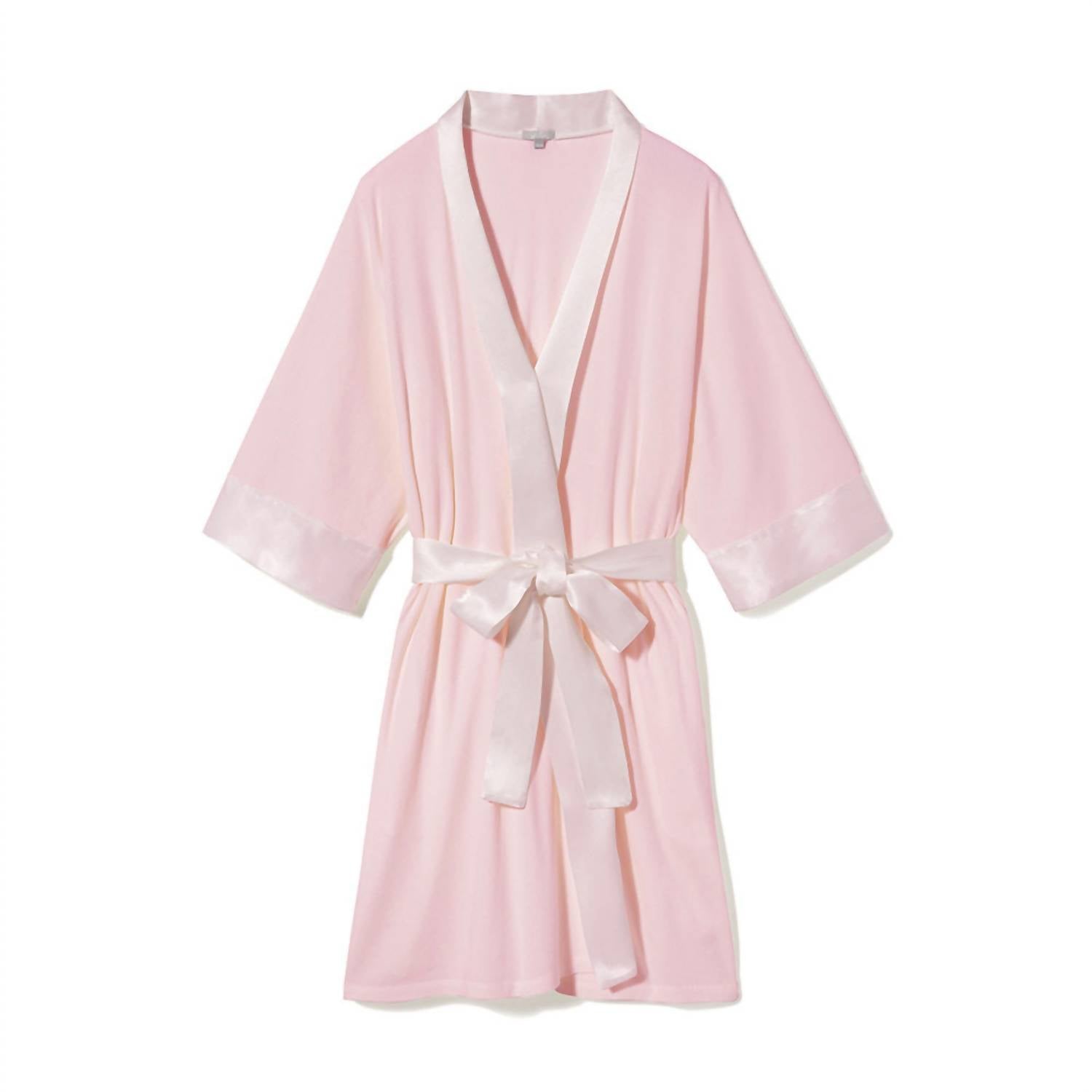 

Халат Camono в рубчик Shala, цвет Blush PJ Harlow, красный