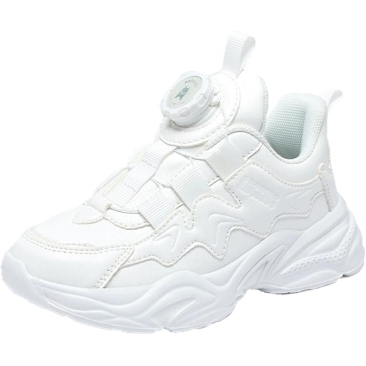 

Нескользящие износостойкие низкие детские кроссовки для повседневной жизни ABC KIDS, белый