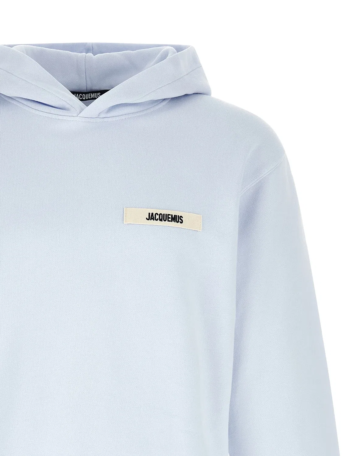Толстовка "Le Hoodie Gros Grains" JACQUEMUS, голубой — фото 3