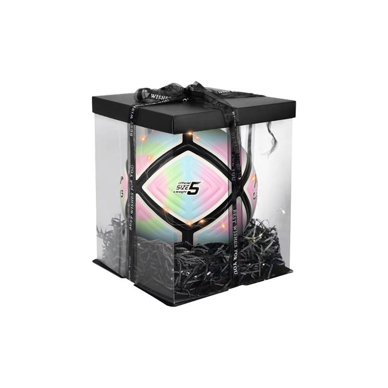 

LINING Размер 5 футбольный мяч TPU бесшовный термосварной унисекс Aurora Pink