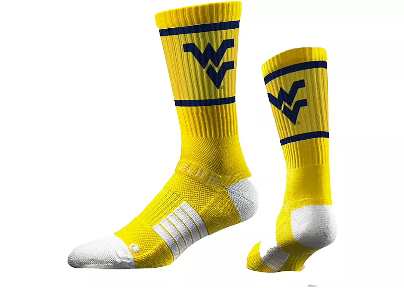 

Носки с логотипом Strideline West Virginia Mountaineers