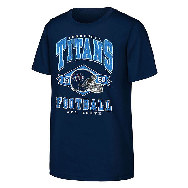 

Футболка Youth navy Tennessee Titans Outerstuff