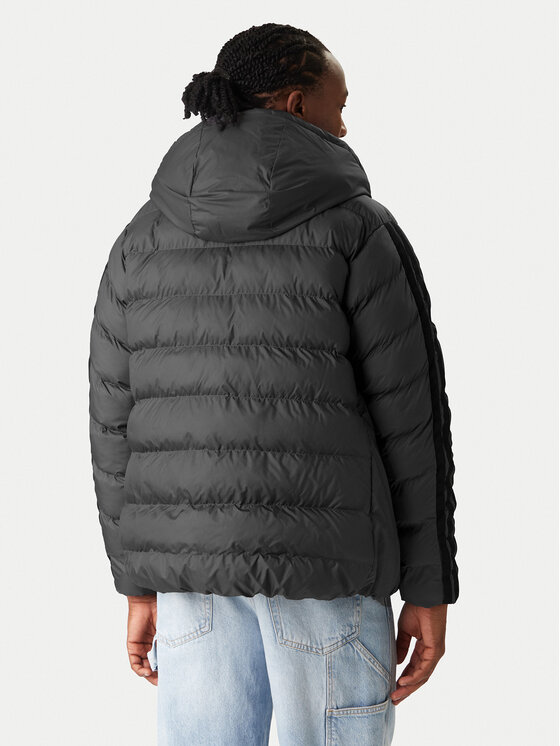 Зимняя куртка regular fit Essentials Climawarm 3-Stripes JX7772 Adidas, серый — фото 3