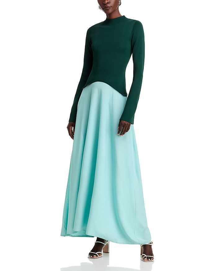 

Платье Soglio Maxi Solid & Striped, зеленый