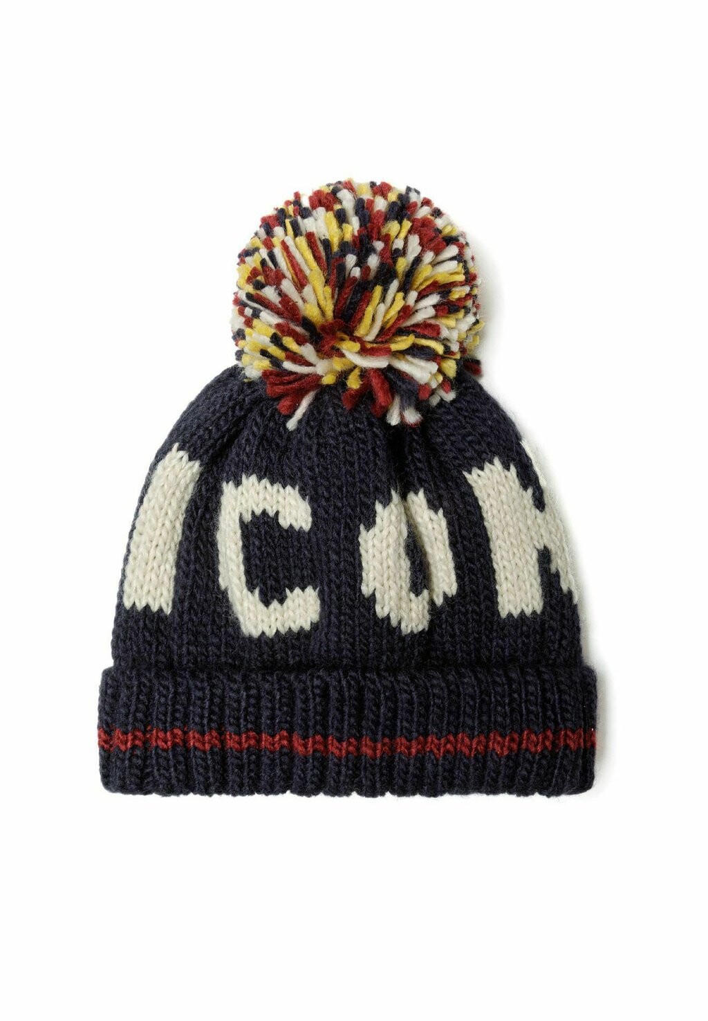 

Шапка WITH POM POM MINOTI, темно-синий