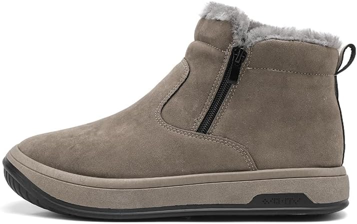 

Зимние хлопковые теплые утолщенные зимние ботинки, противоскользящие походные ботинки Generic, хаки