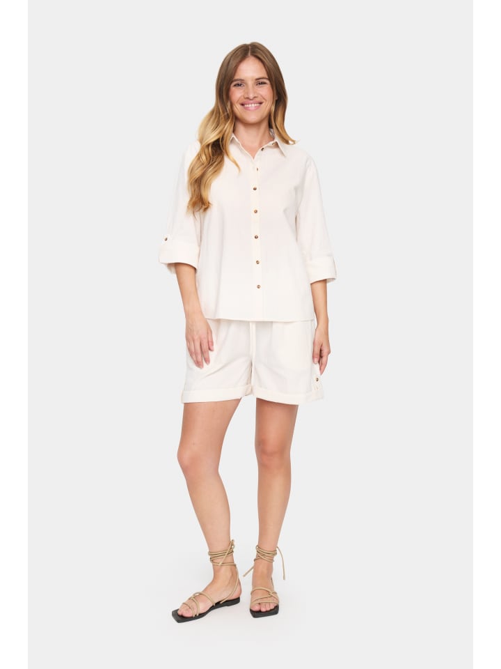 

Рубашка с длинными рукавами ZalindaSZ, прямого кроя, цвета Ice SAINT TROPEZ