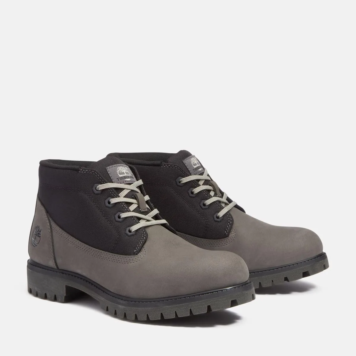 Мужские модные ботинки Timberland Premium, черный/серый — фото 3