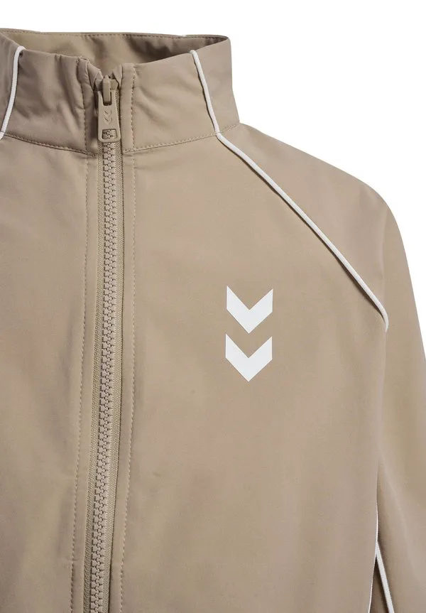 Юниорская тренировочная куртка для улицы Hummel, Silver Mink — фото 3