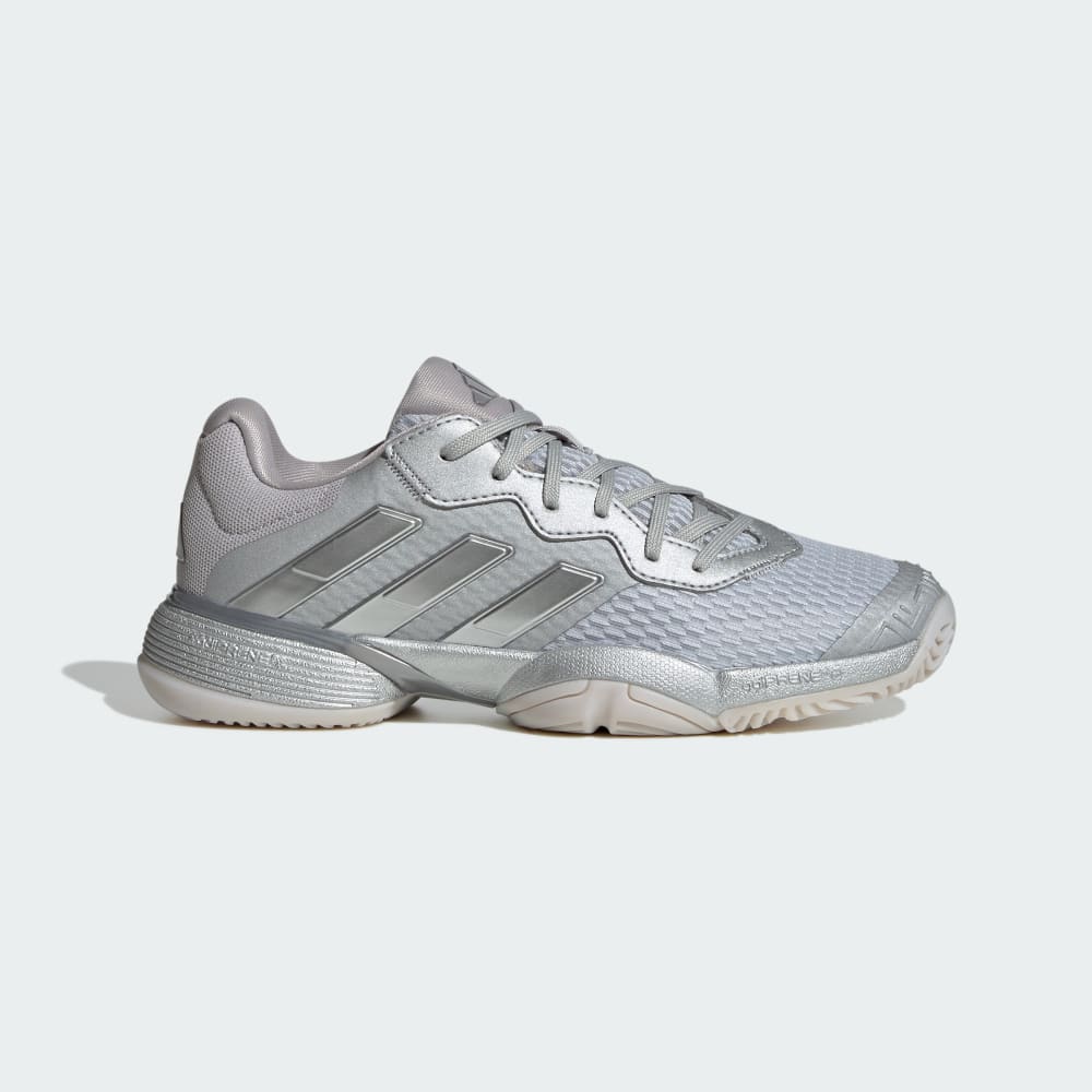 

Кроссовки Adidas Barricade Tennis Shoes Kids, цвет Silver Metallic/Silver Metallic/Dash Grey