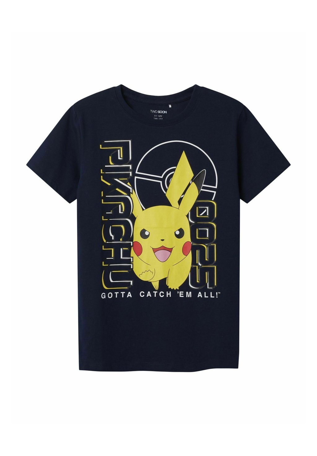 

Футболка с принтом POKÉMON TWO SOON, темно-синий
