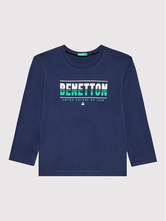 

Блуза стандартного кроя United Colors Of Benetton, синий