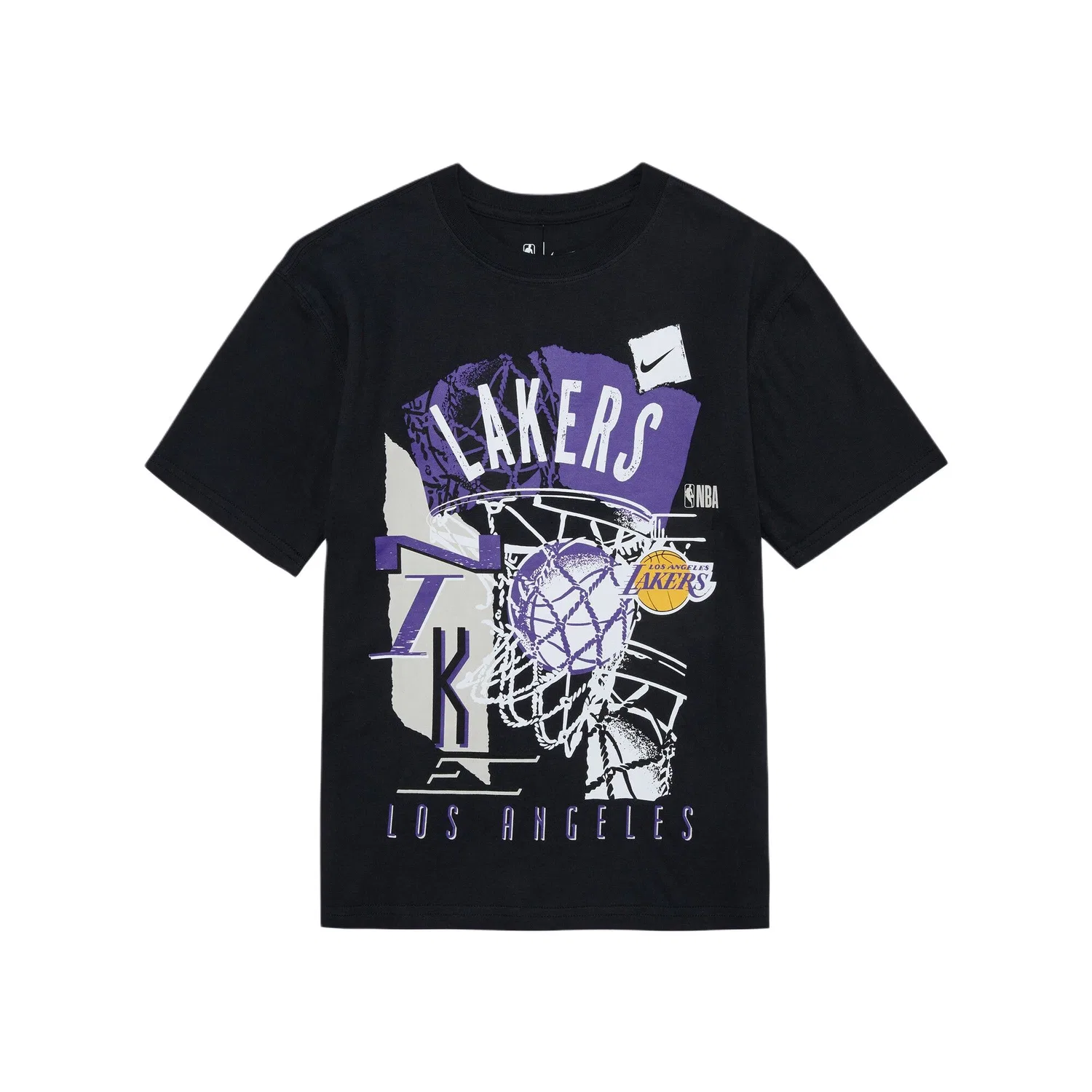 Детская футболка с круглым вырезом Nike, 010 Black