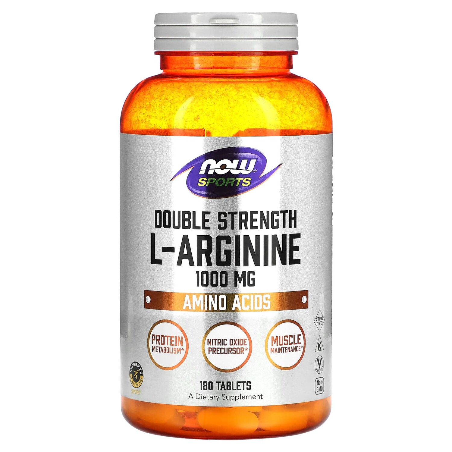 

NOW Foods Sports L-аргинин двойной силы 1000 мг 180 таблеток