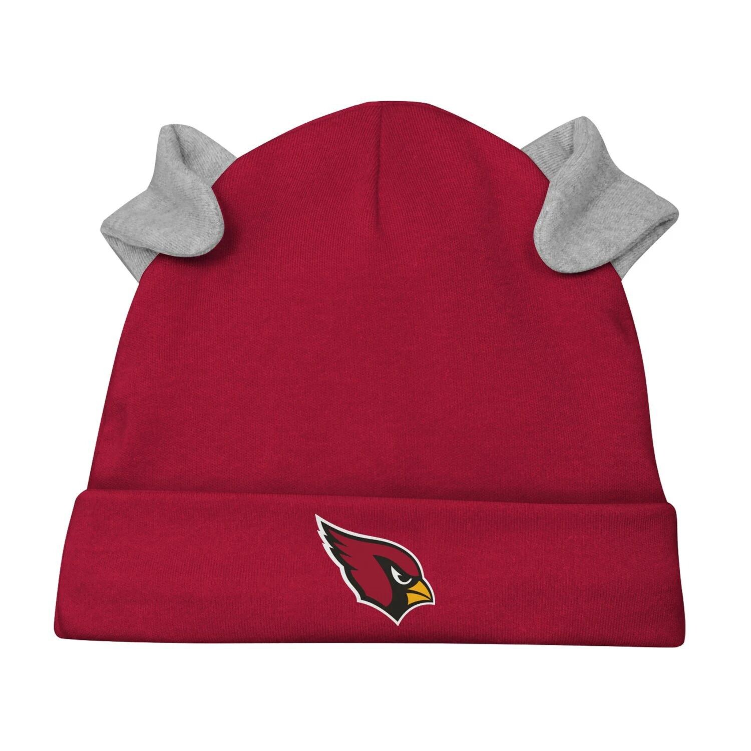 Белый/кардинал для новорожденных и младенцев, боди Cardinal Arizona Cardinals Dream Team, комплект со штанами и шапкой Outerstuff — фото 4