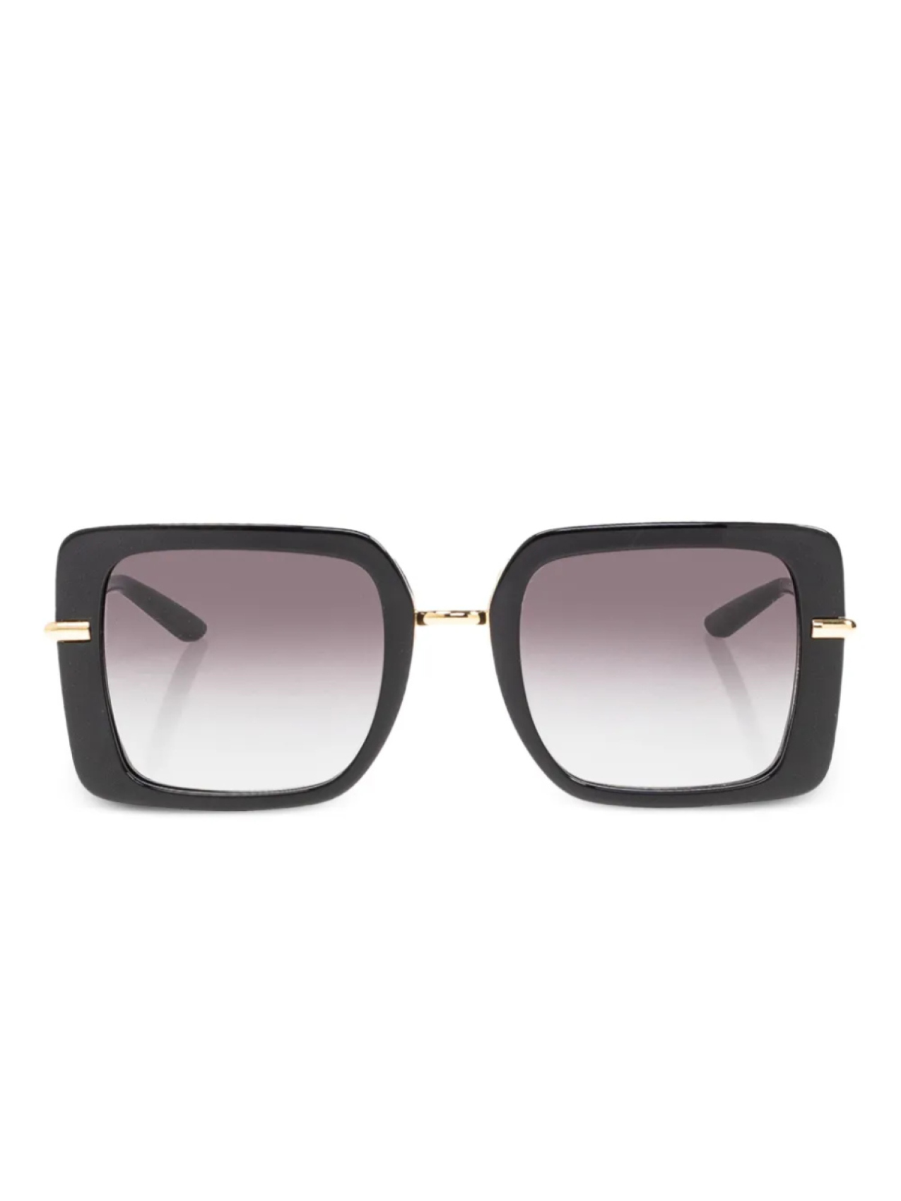 

Солнцезащитные очки с гравировкой логотипа Dolce & Gabbana Eyewear, черный