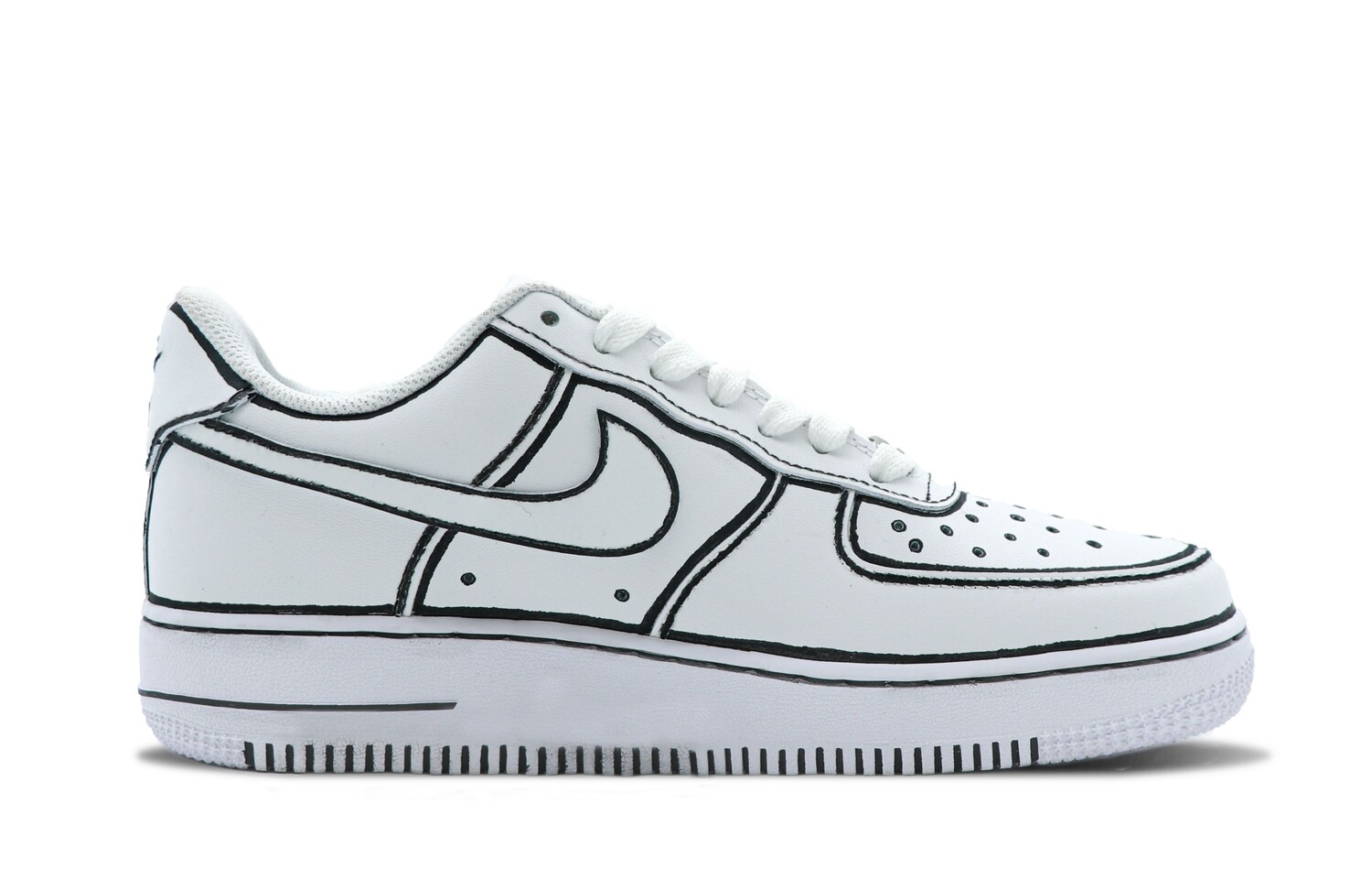 

Мужские кроссовки для скейтбординга Nike Air Force 1, White