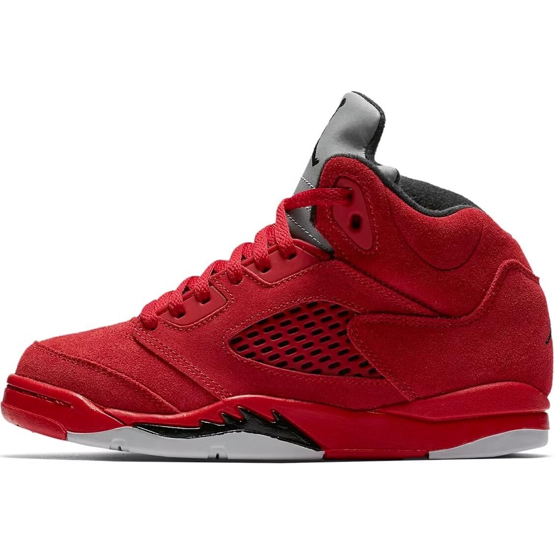 

Баскетбольные кроссовки Air 5 Kids для детей Jordan, цвет University Red/Black