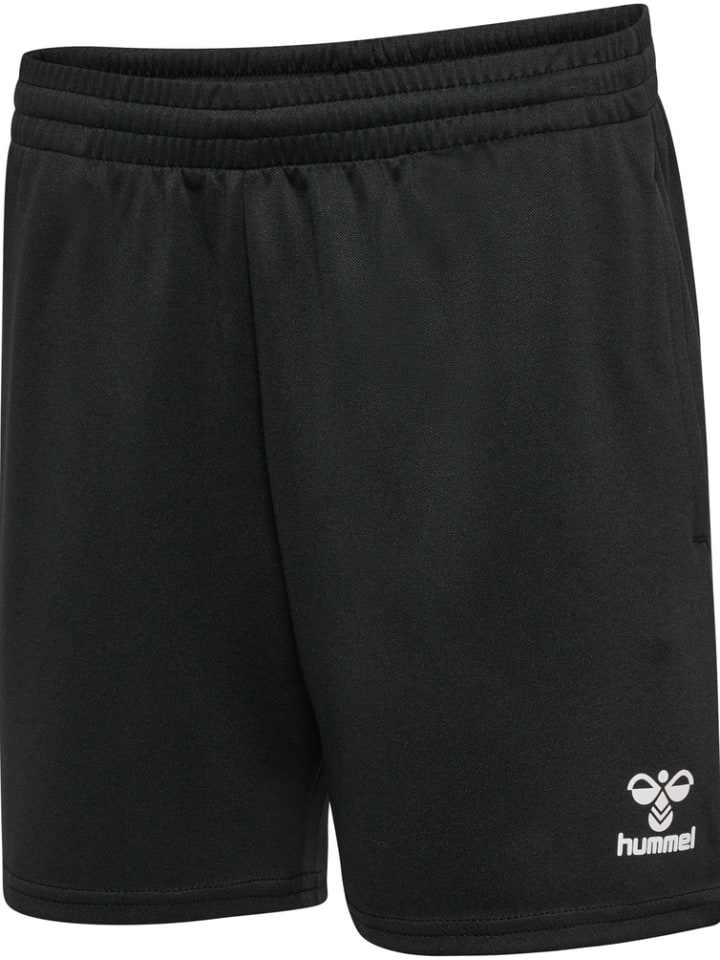 

Детские шорты "Hmlessential Training Shorts Kids" черного цвета Hummel