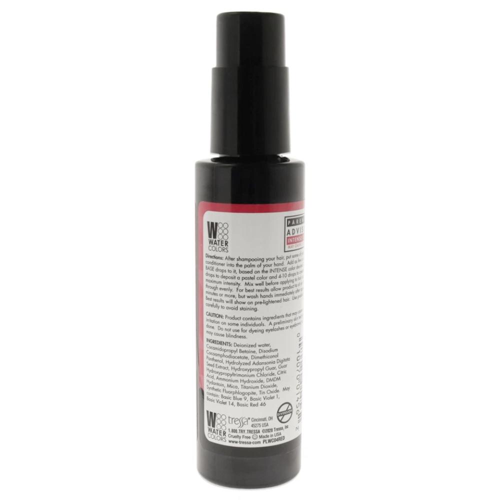 Краска для волос Watercolors Base Drops - Red от Tressa (унисекс) - 4 унции — фото 2