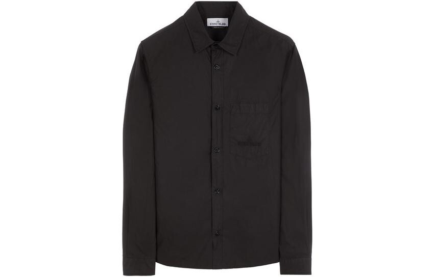 

Рубашка Stone Island Men на пуговицах, черный