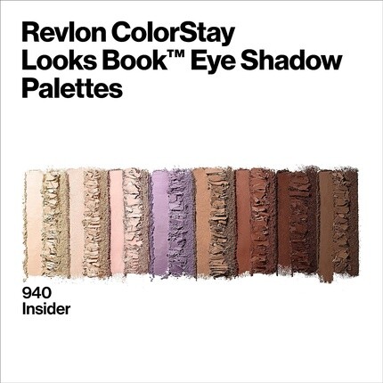 Палетка теней для век Professional Colorstay Looks Book № 940 Insider, Revlon — фото 2