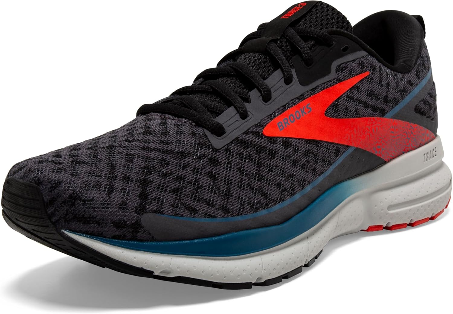 

Мужские нейтральные беговые кроссовки Brooks Trace 3, красный/синий