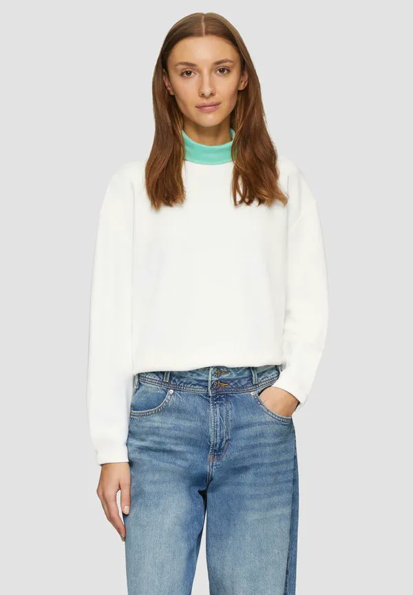 

Толстовка scubasweatshirt из модалмикса, свободный крой. S.Oliver, Ecru, Бежевый, Толстовка scubasweatshirt из модалмикса, свободный крой. S.Oliver, Ecru