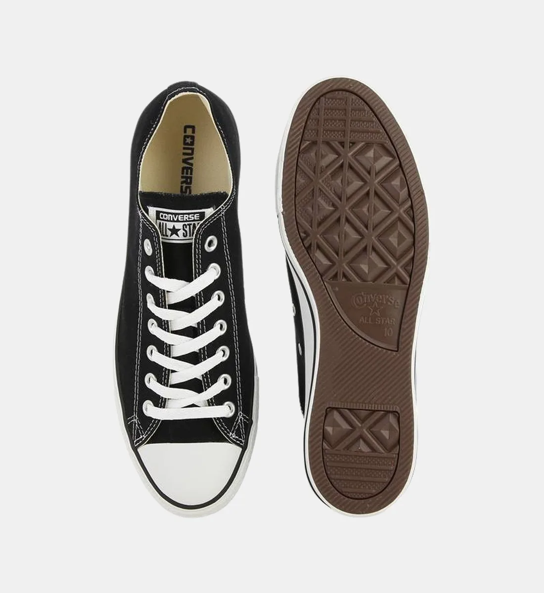Кеды низкие Chuck Taylor All Star Ox Converse, черный — фото 2