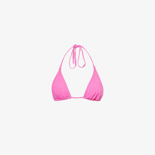 

Малибу бикини топ на завязках Melissa Odabash, цвет watermelon