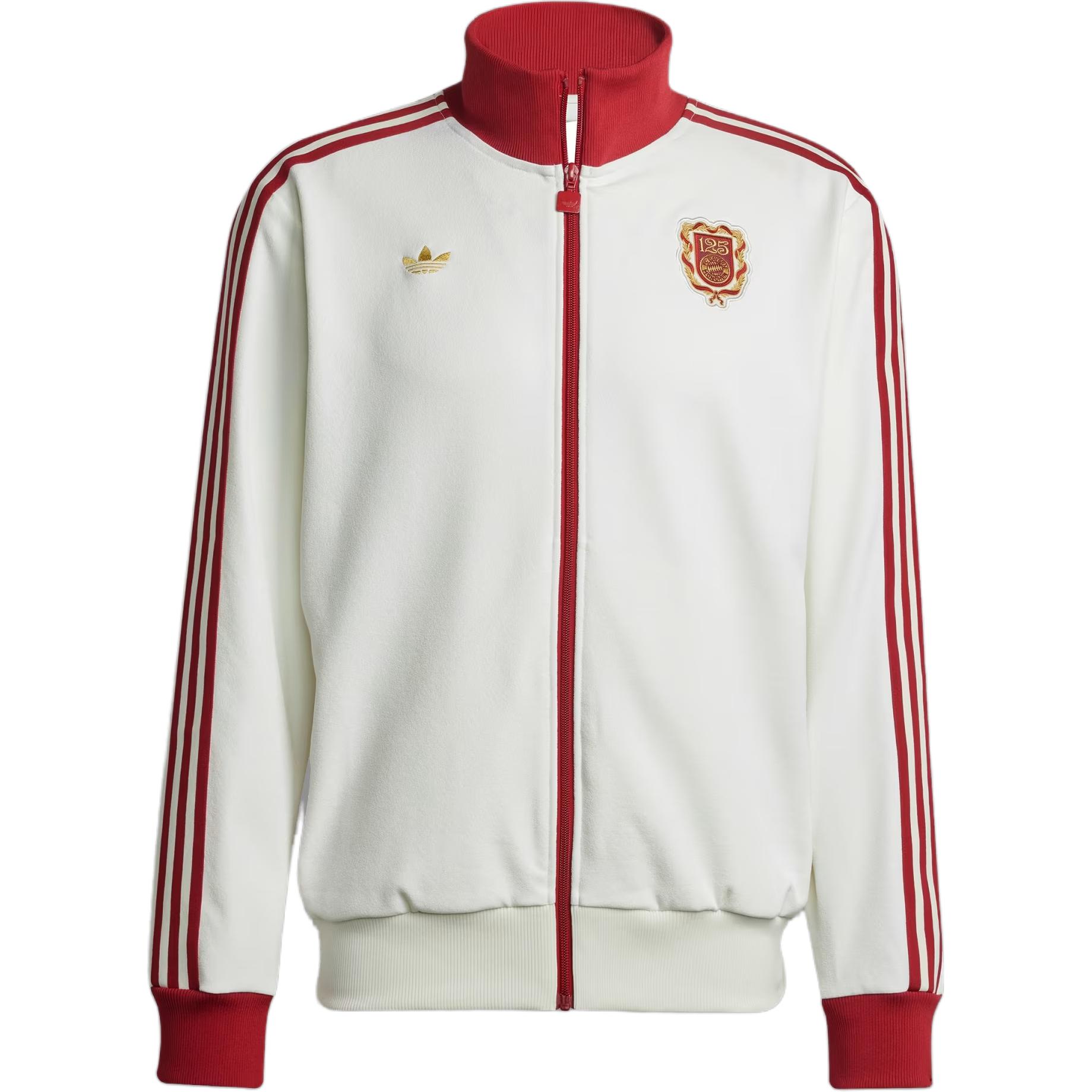 

Adidas Originals Юбилейная спортивная куртка Баварии, Ecru