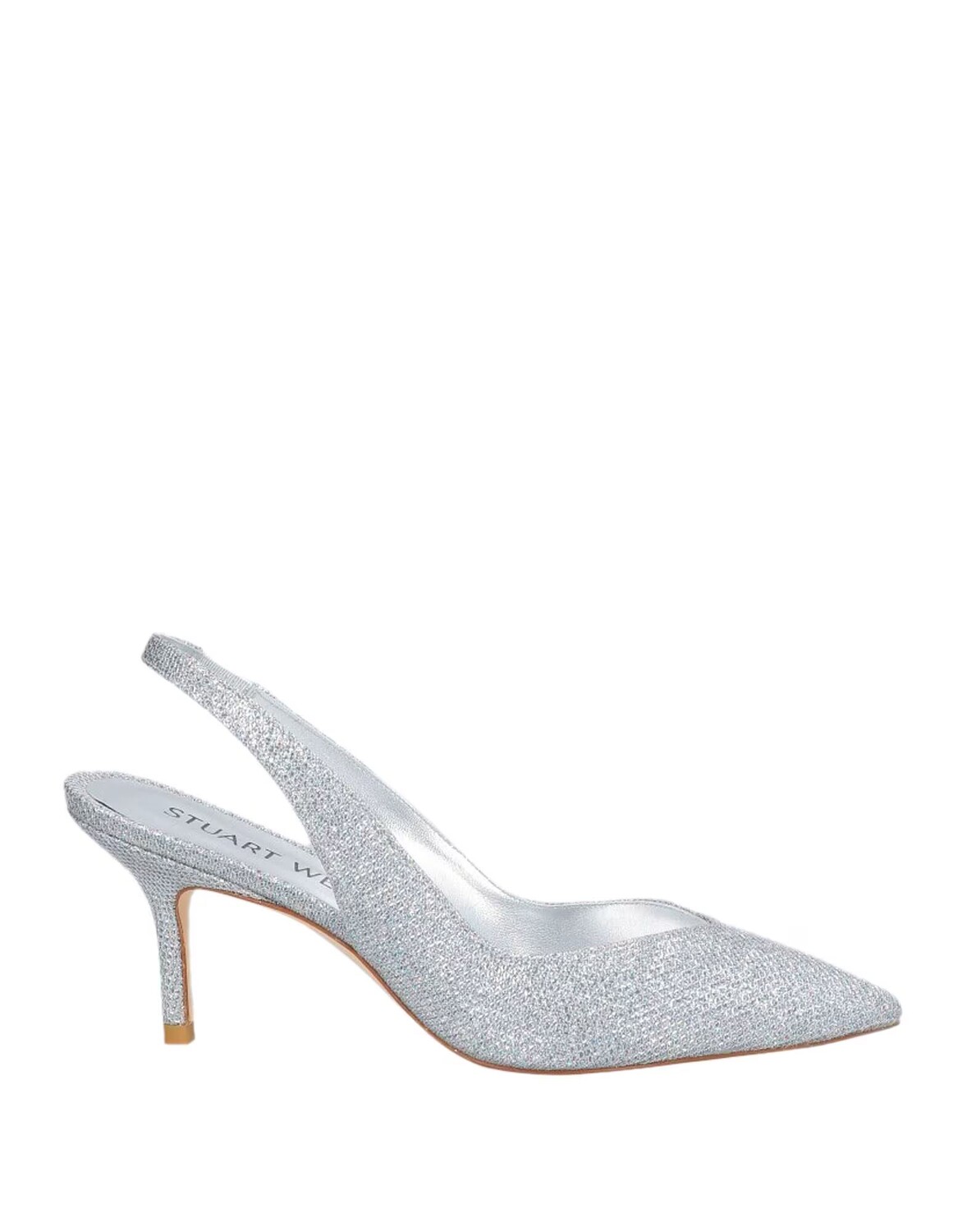 

Туфли Stuart Weitzman, серебро