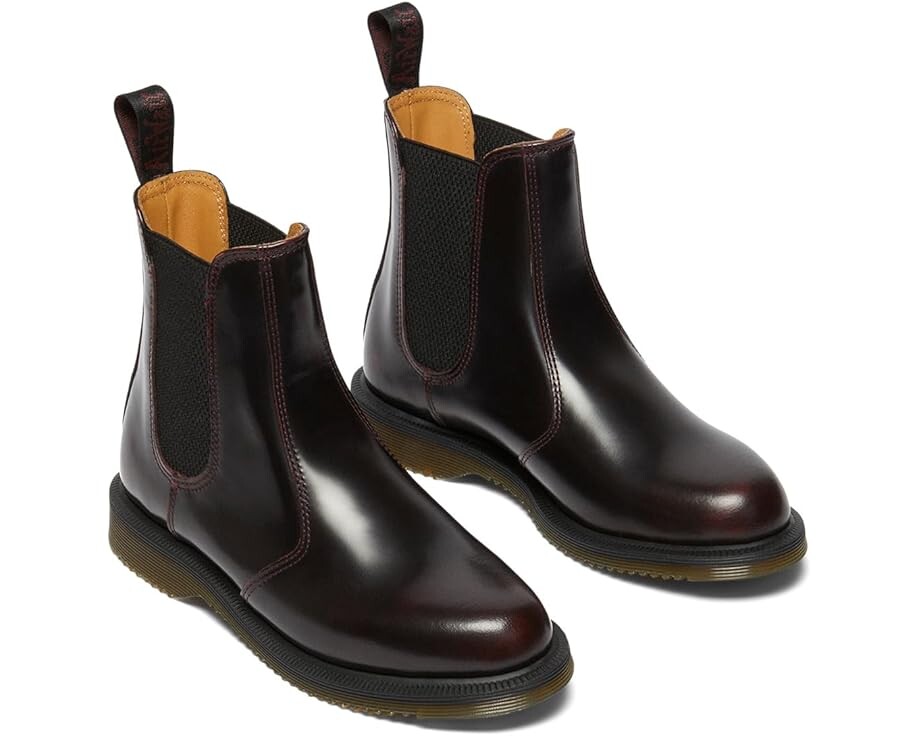 Ботинки Dr. Martens Flora Leather Chelsea, черный