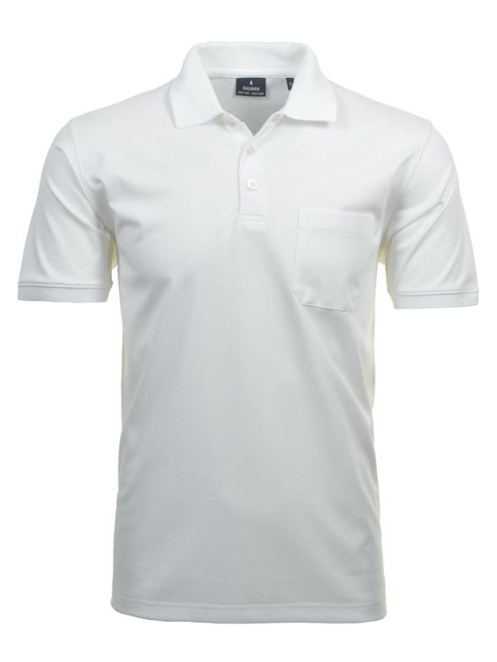 

Белая рубашка поло Ragman