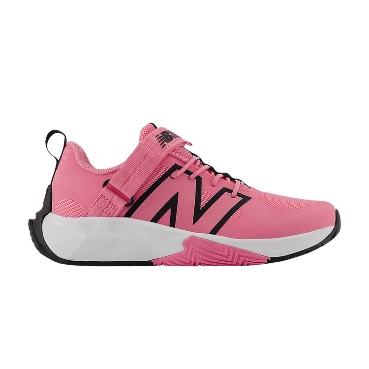

Кроссовки FuelCell Play Bungee Lace Top Strap Little Kid 'Signal Pink', розовый