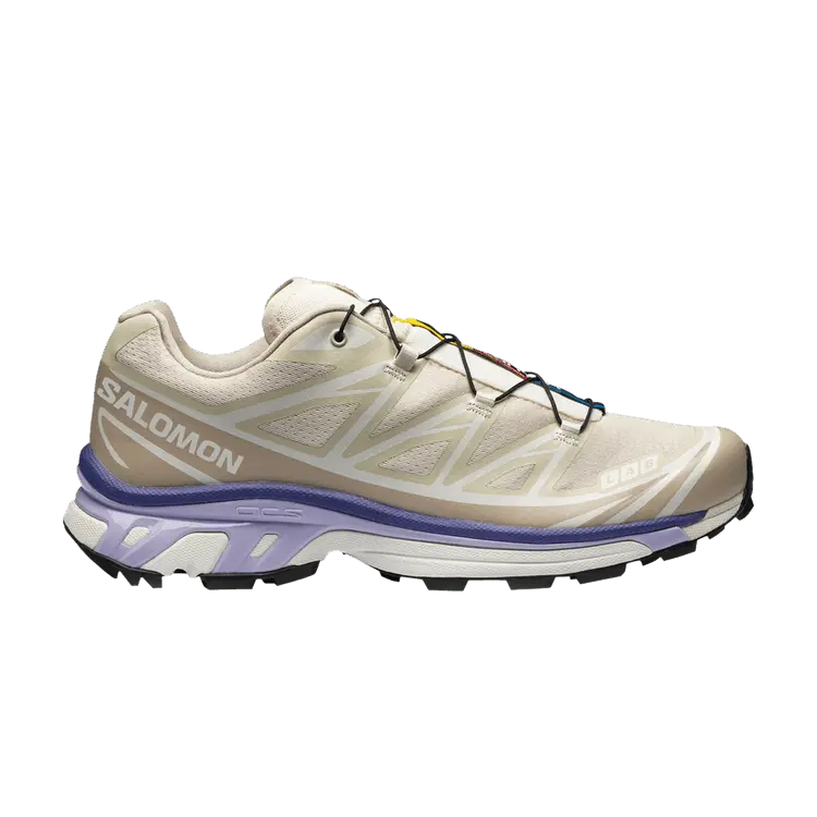 

Кроссовки Salomon XT-6 Milk Silver Cloud, кремовый