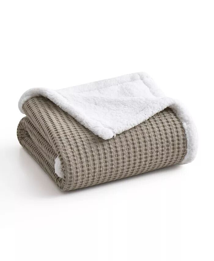 

Стеганое плед Mills Waffle, 50 x 60 дюймов Levtex, синий