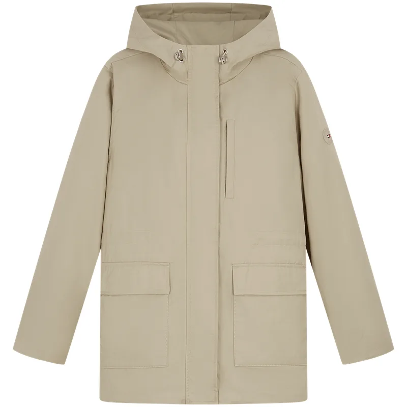 Женская пуховая куртка Tommy Hilfiger, Khaki RBT