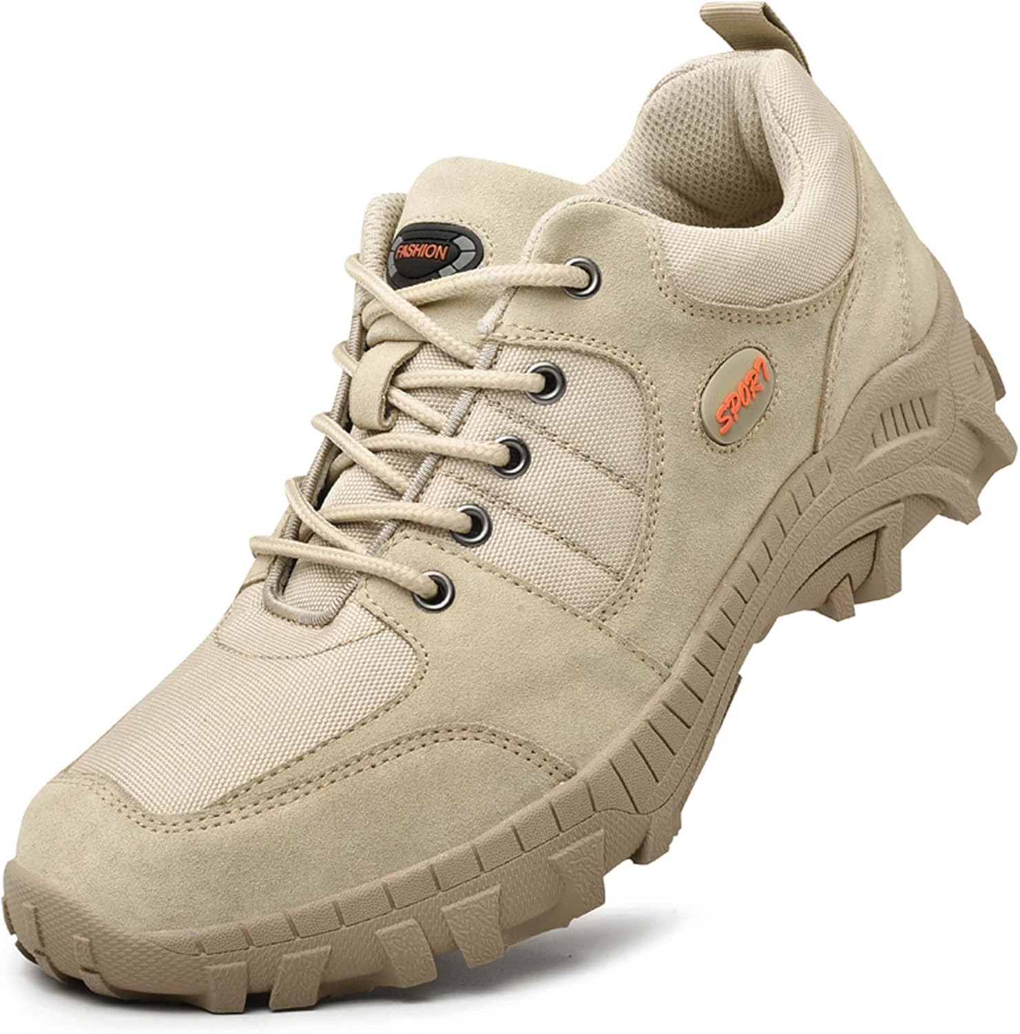 

Мужские водонепроницаемые походные туфли из кожи, легкие, с противоскользящей подошвой, для скалолазания, удобные повседневные кроссовки, для активного отдыха, походов и путешествий на дальние дистанции Dzbajrqm, хаки