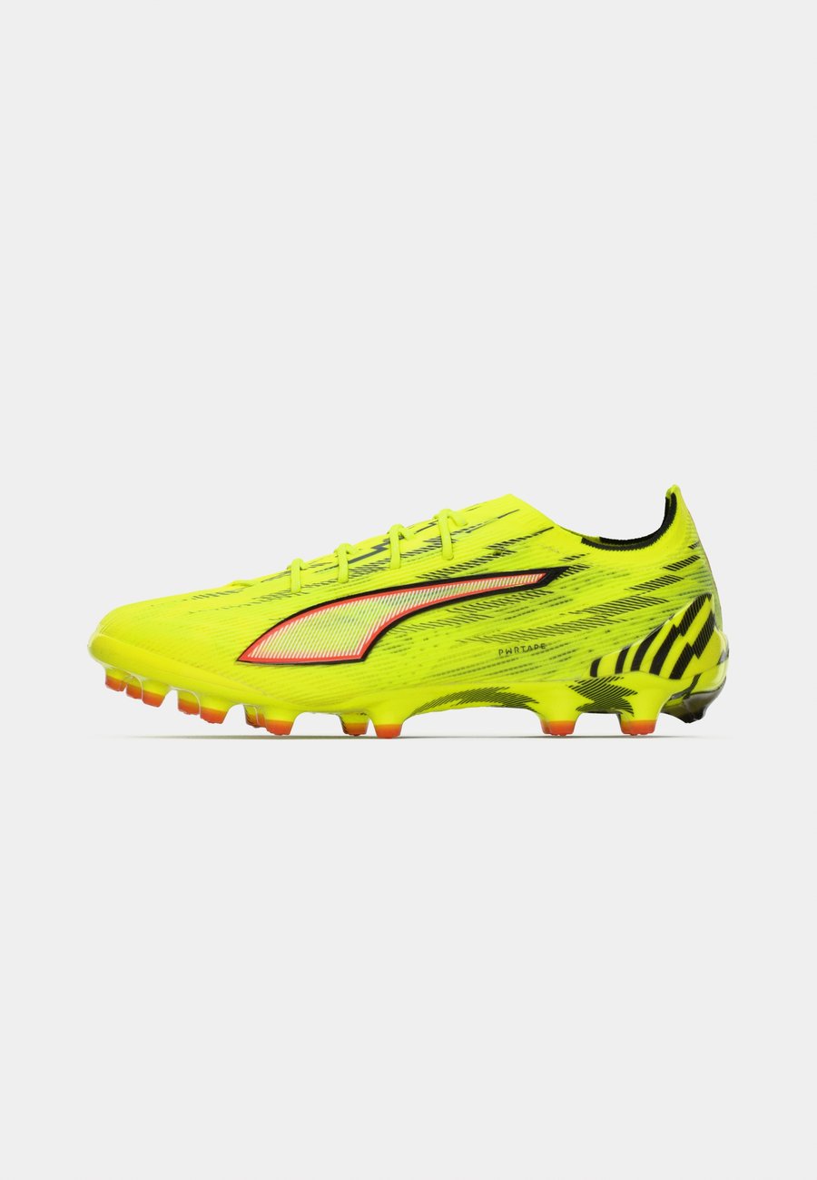 Кроссовки Puma ULTRA 6 ULTIMATE AG, Yellow Alert/Black/Silver-Coloured/Glowing Red/Black — фото 2