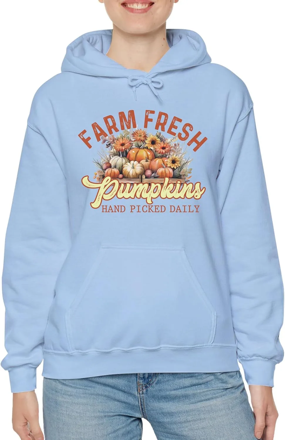 

NACRE APPAREL худи Halloween с принтом Farm Fresh Pumpkins